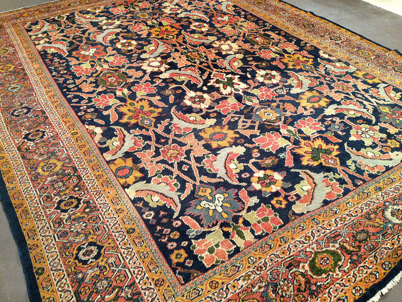 Antique sultan abad Carpet - # 50430