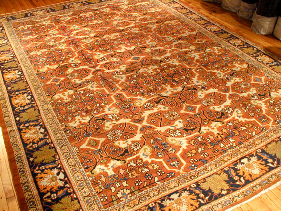 Antique sultan abad Carpet - # 5055