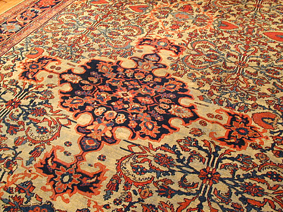 Antique sultan abad Carpet - # 5061