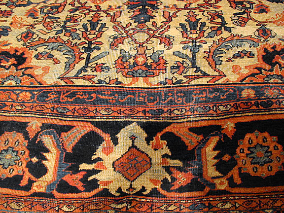 Antique sultan abad Carpet - # 5061