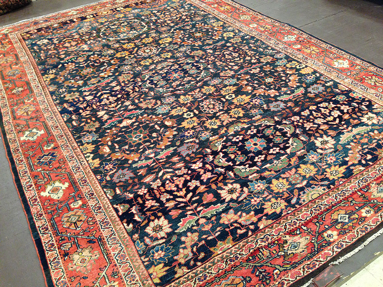 Antique sultan abad Carpet - # 50685