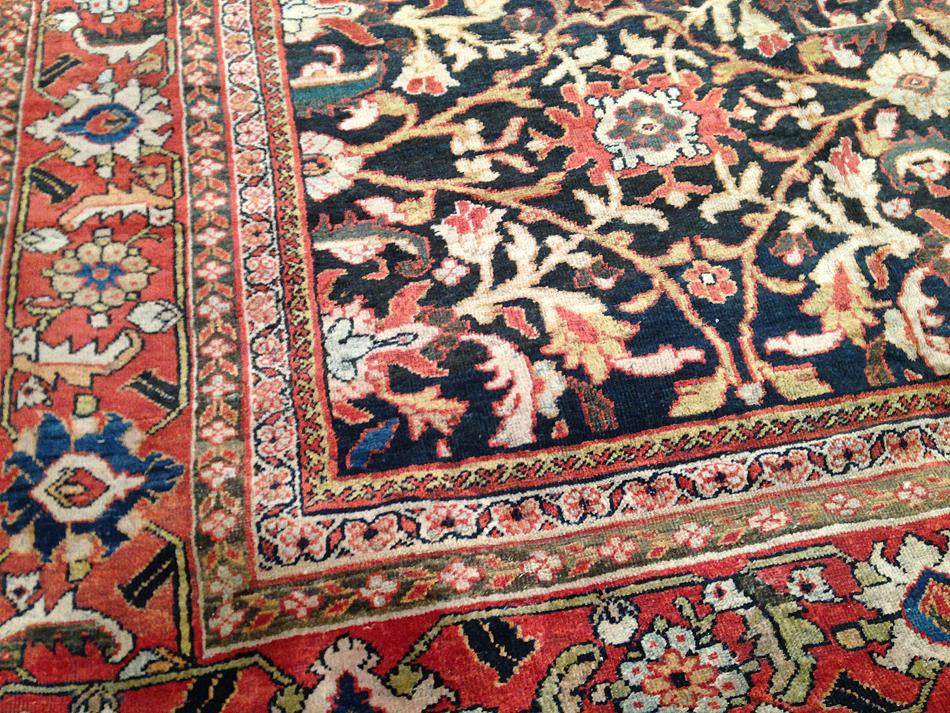 Antique sultan abad Carpet - # 50700