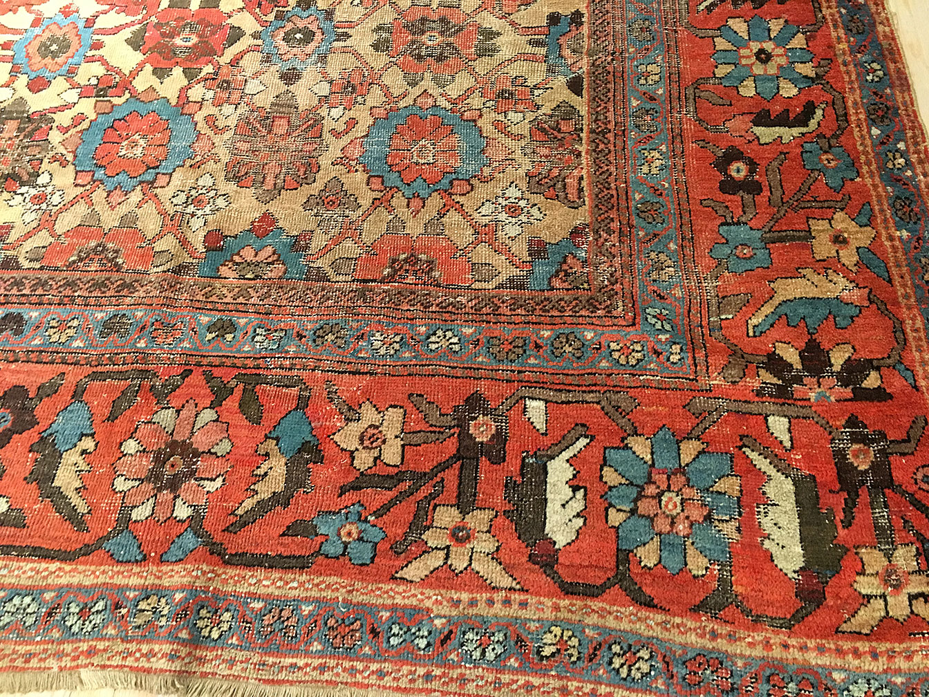 Antique sultan abad Carpet - # 51393