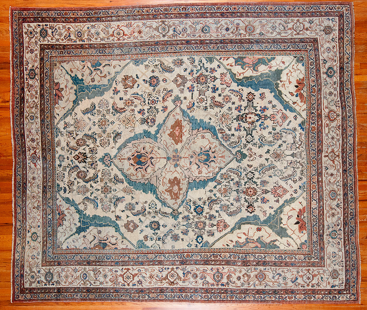 Antique sultan abad Carpet - # 51399