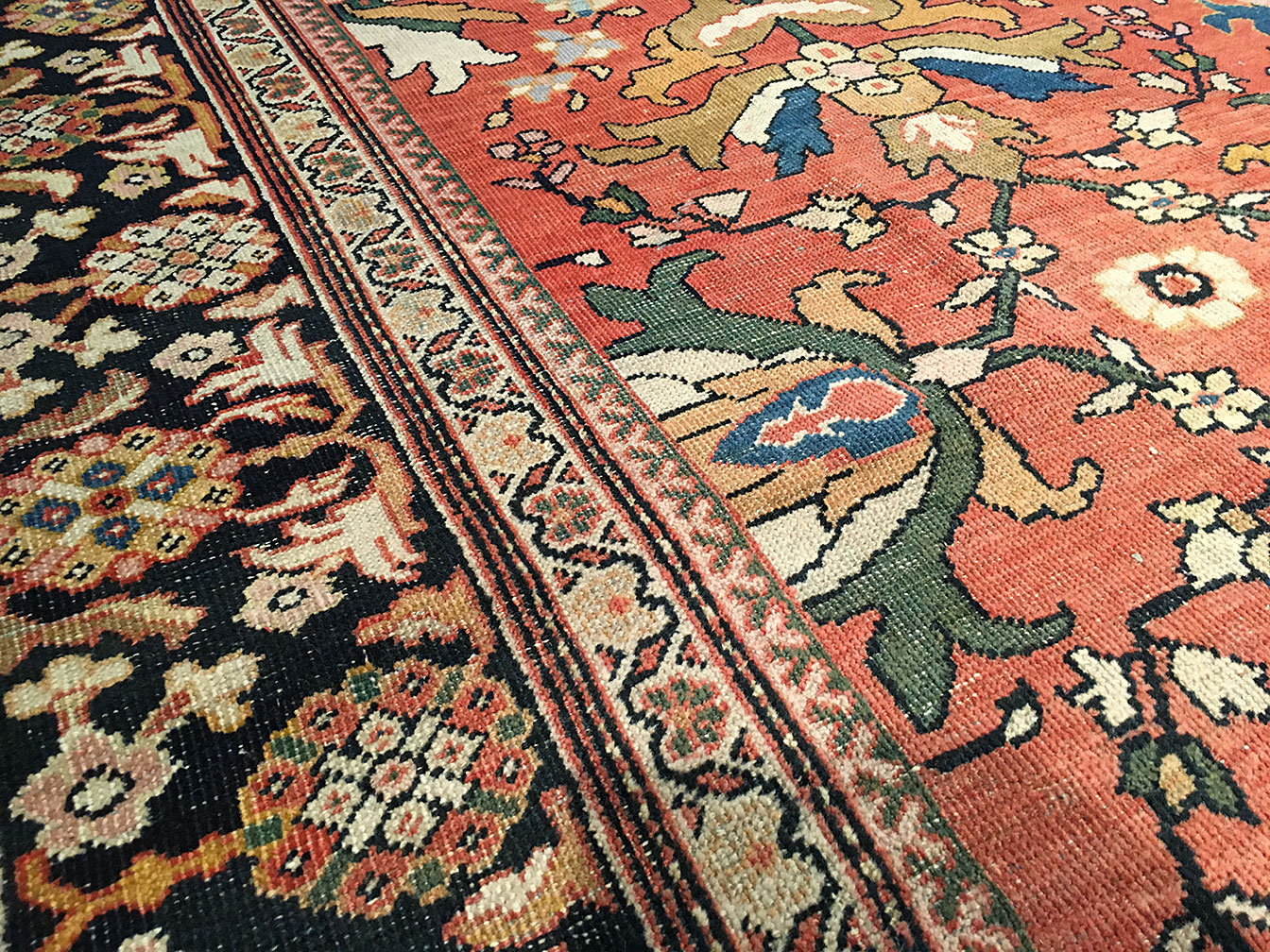 Antique sultan abad Carpet - # 51400