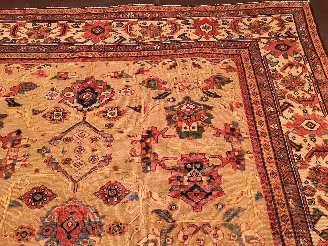Antique sultan abad Carpet - # 51416