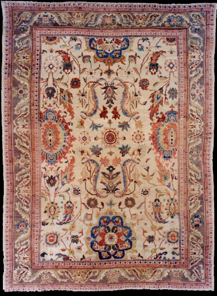 Antique sultan abad Carpet - # 51488