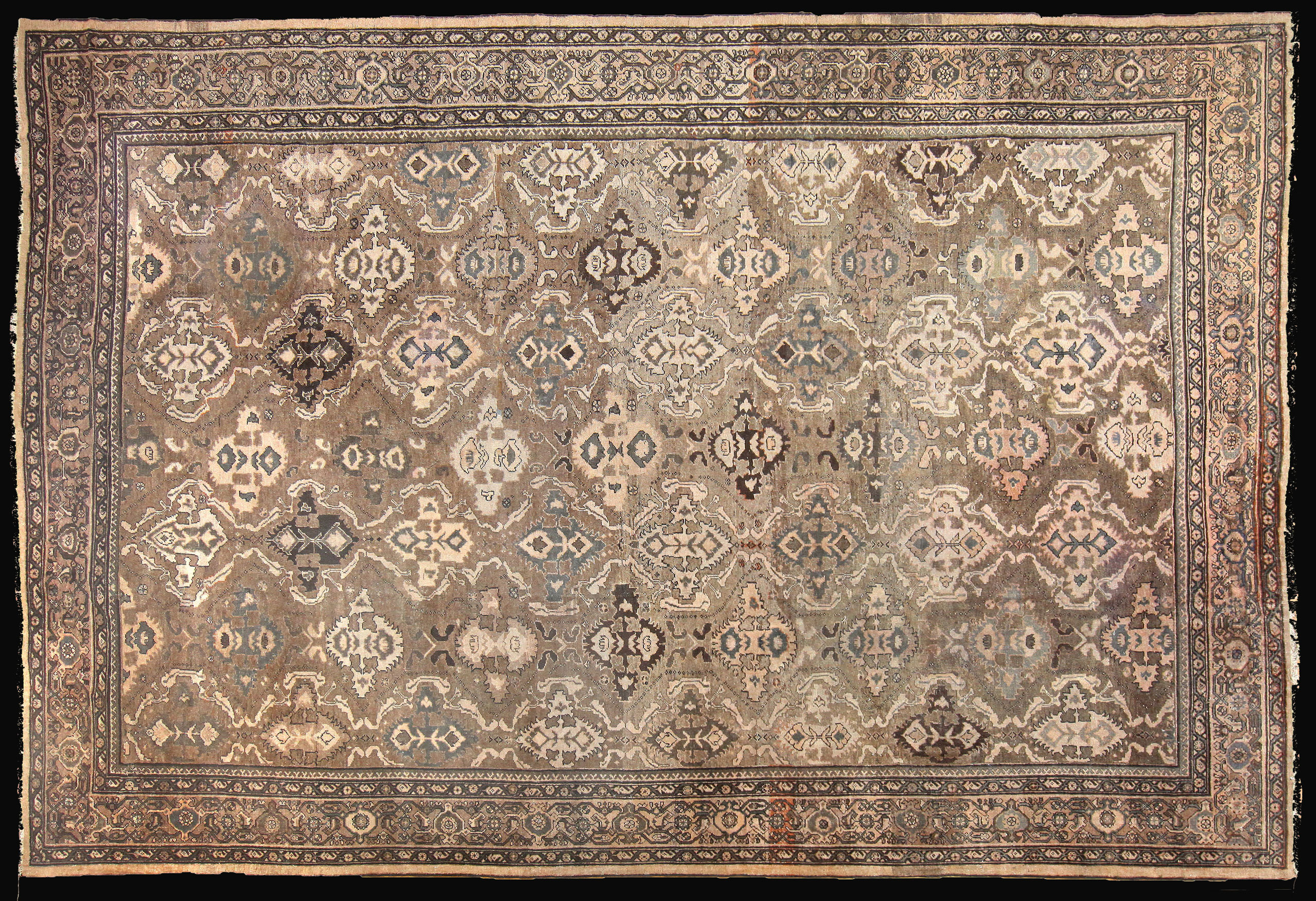 Antique sultan abad Carpet - # 51774
