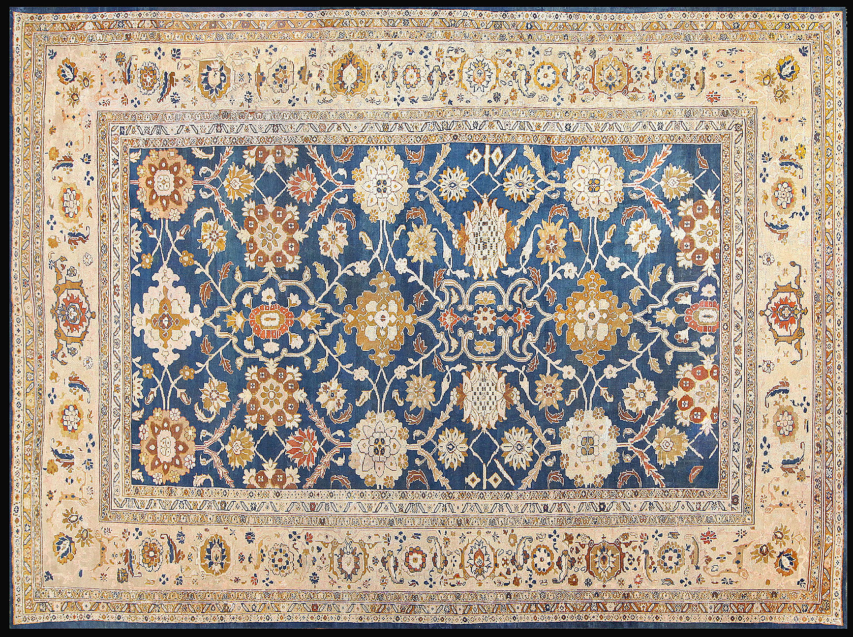 Antique sultan abad Carpet - # 51775