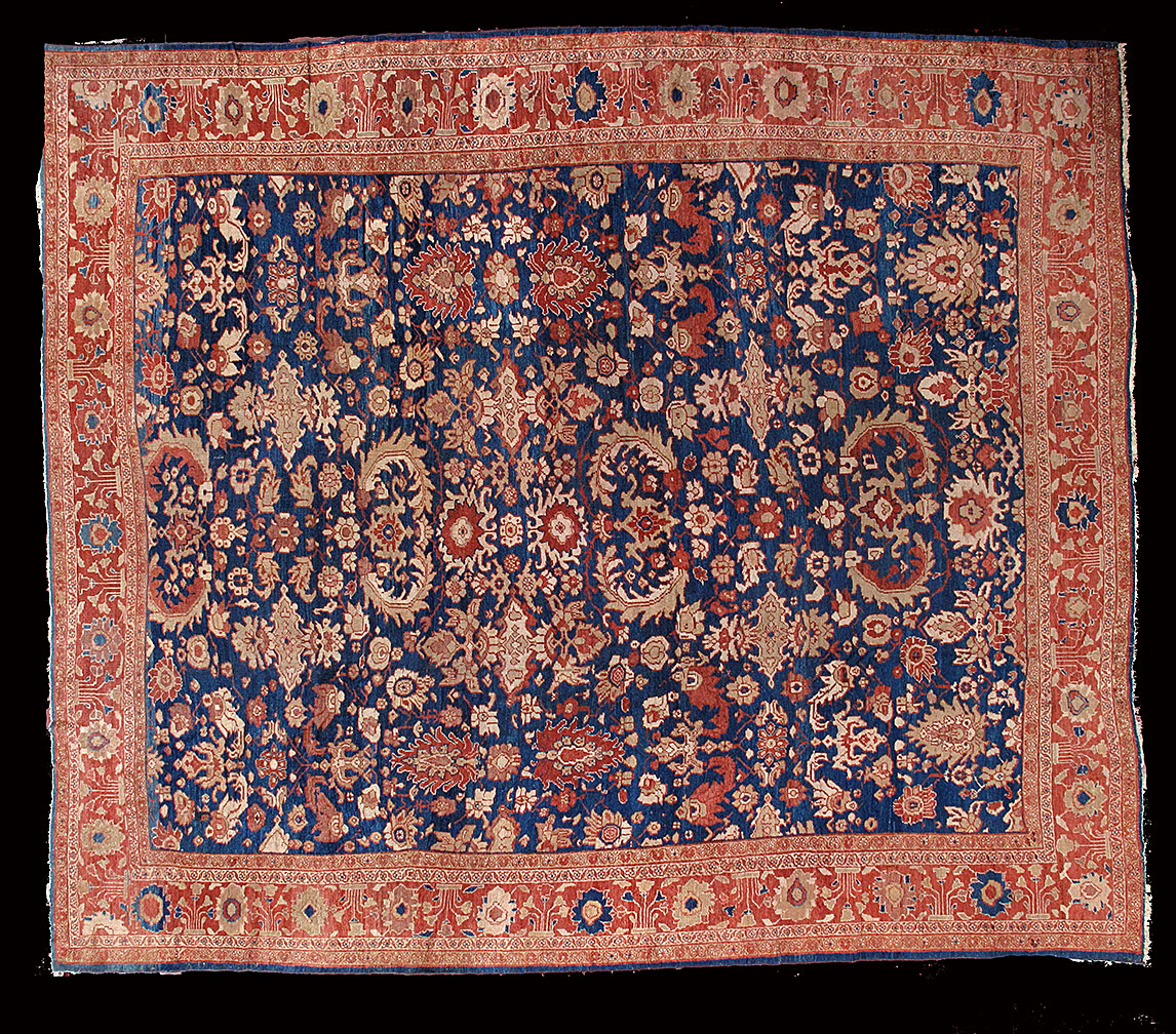 Antique sultan abad Carpet - # 51980