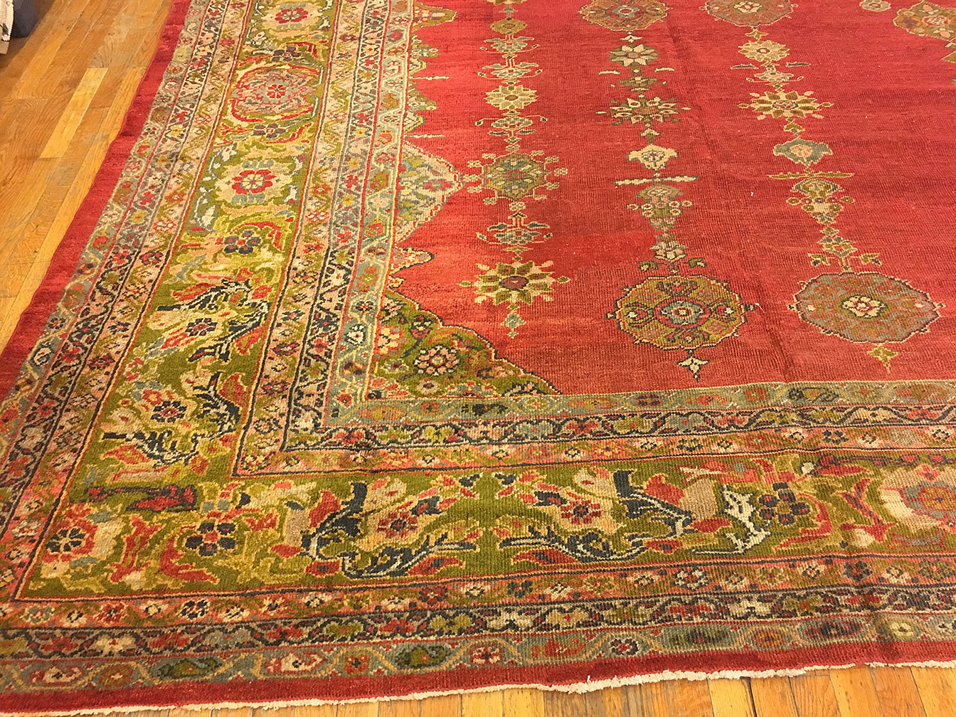 Antique sultan abad Carpet - # 52049