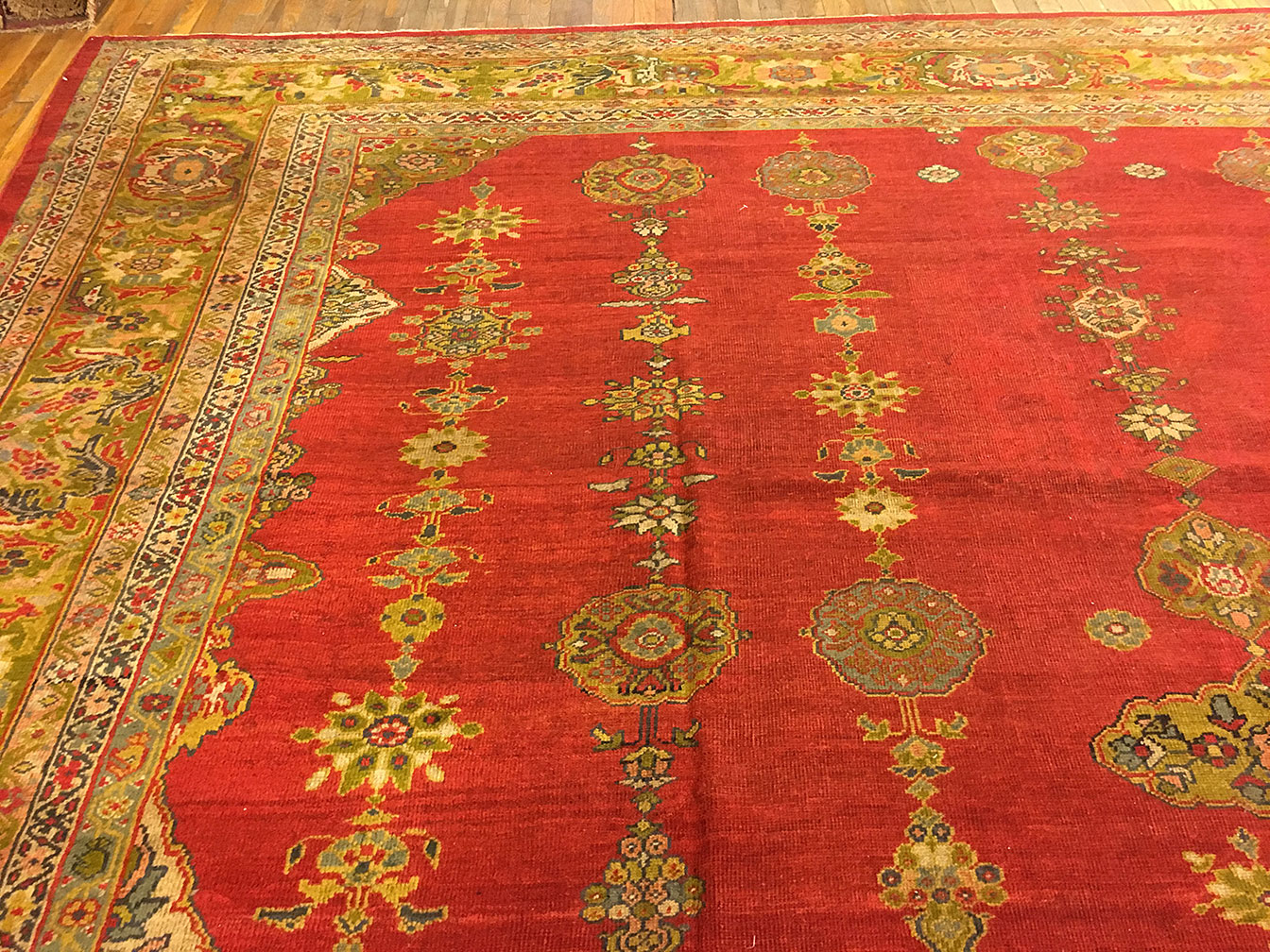 Antique sultan abad Carpet - # 52049