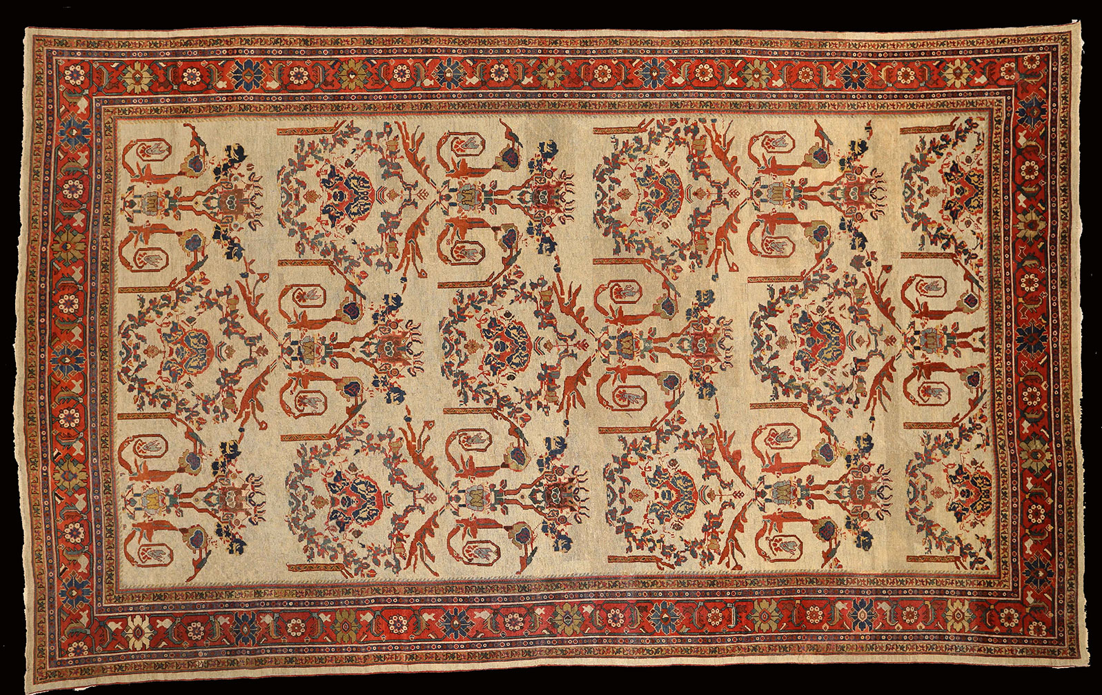 Antique sultan abad Carpet - # 52104
