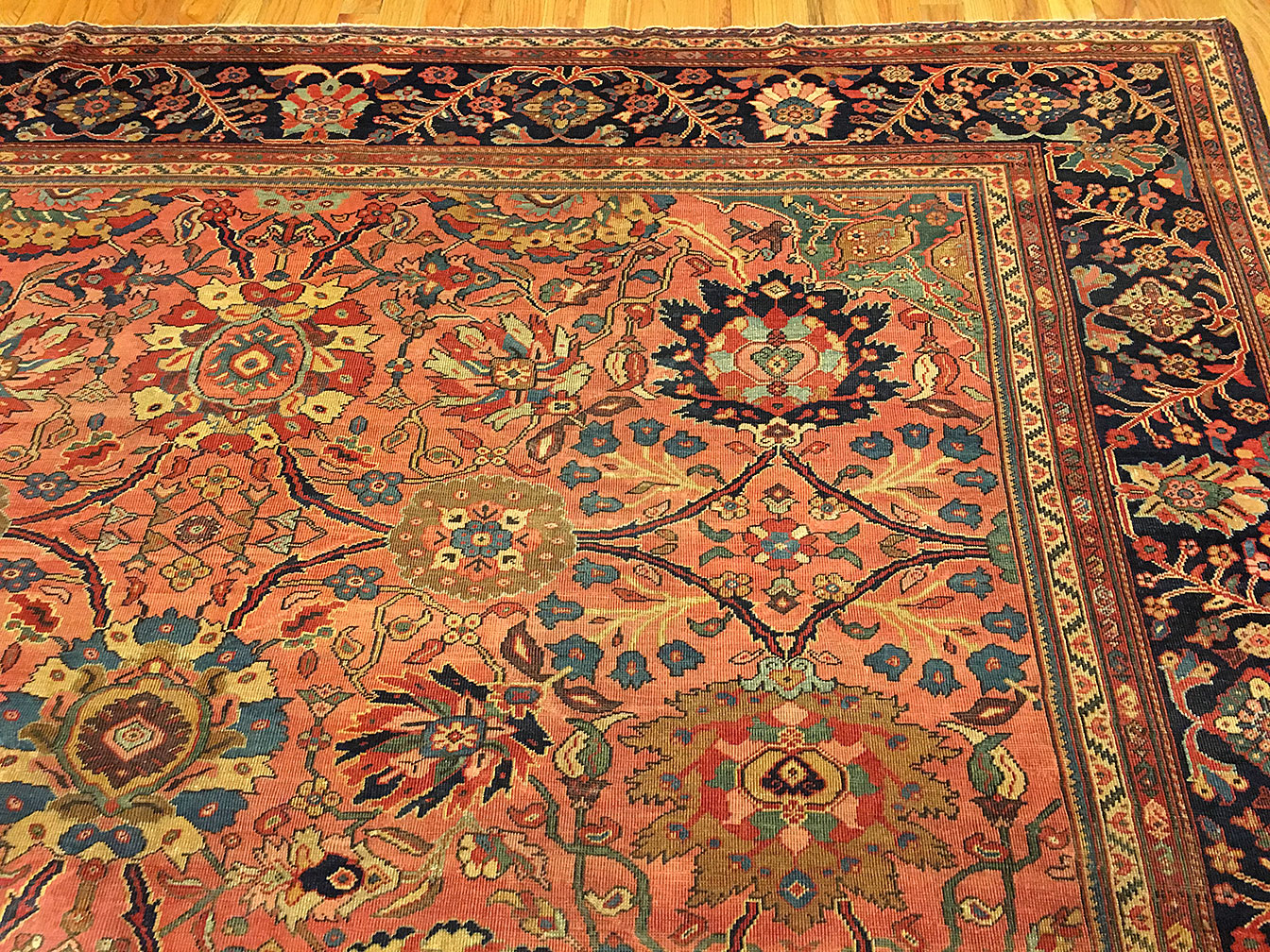 Antique sultan abad Carpet - # 52113