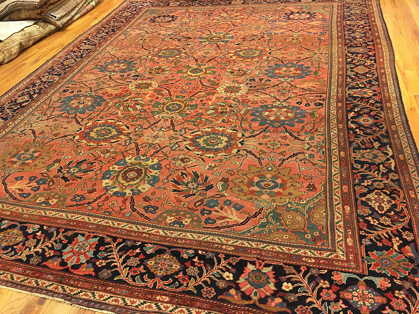 Antique sultan abad Carpet - # 52113