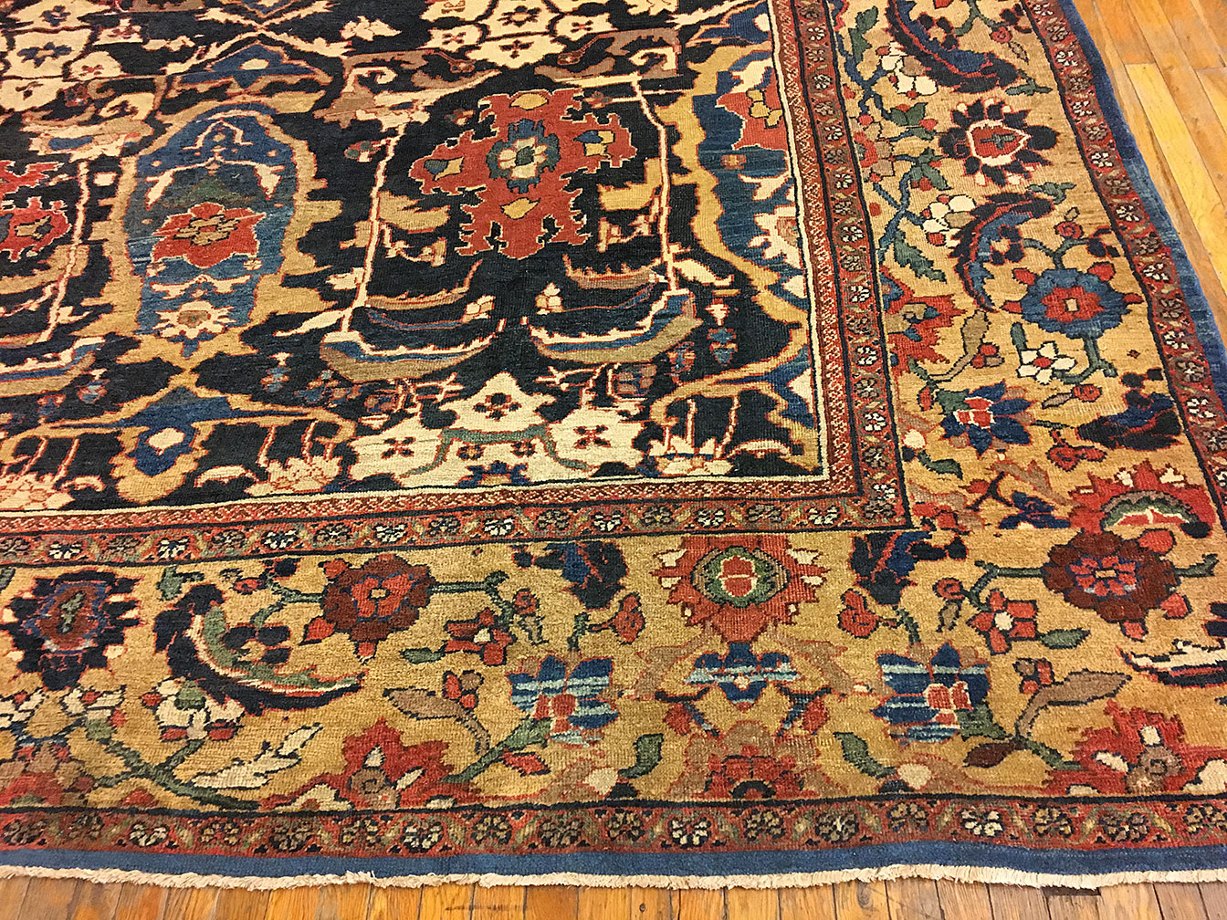 Antique sultan abad Carpet - # 52119