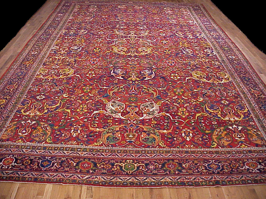 Antique sultan abad Carpet - # 52207