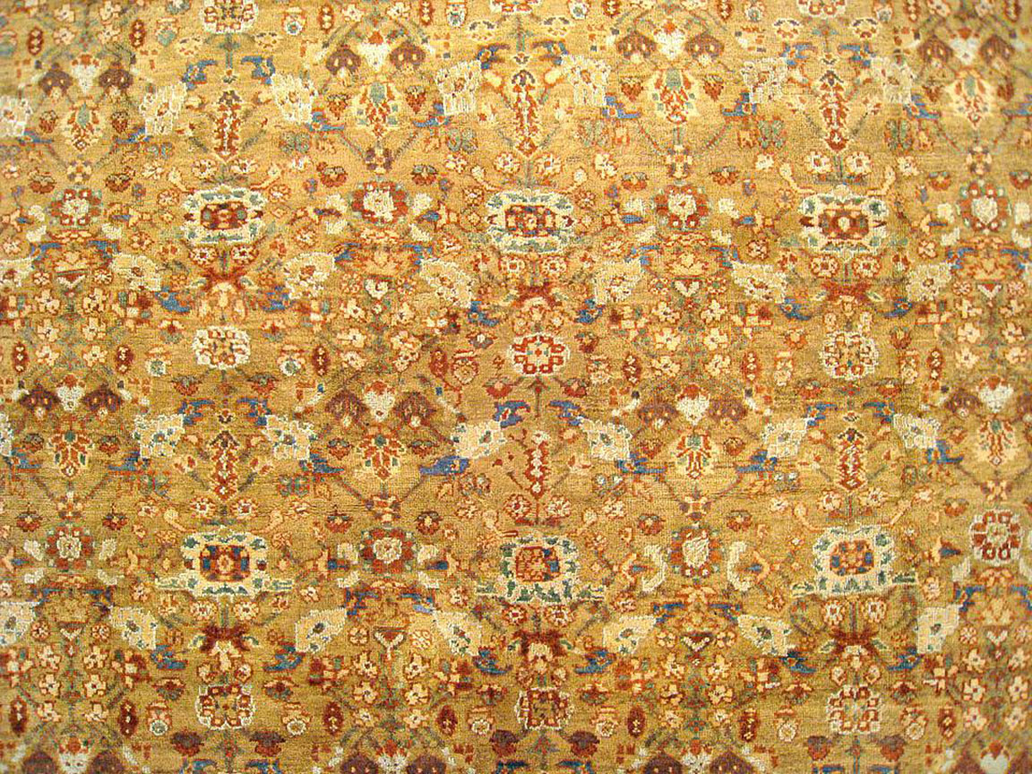 Antique sultan abad Carpet - # 52208