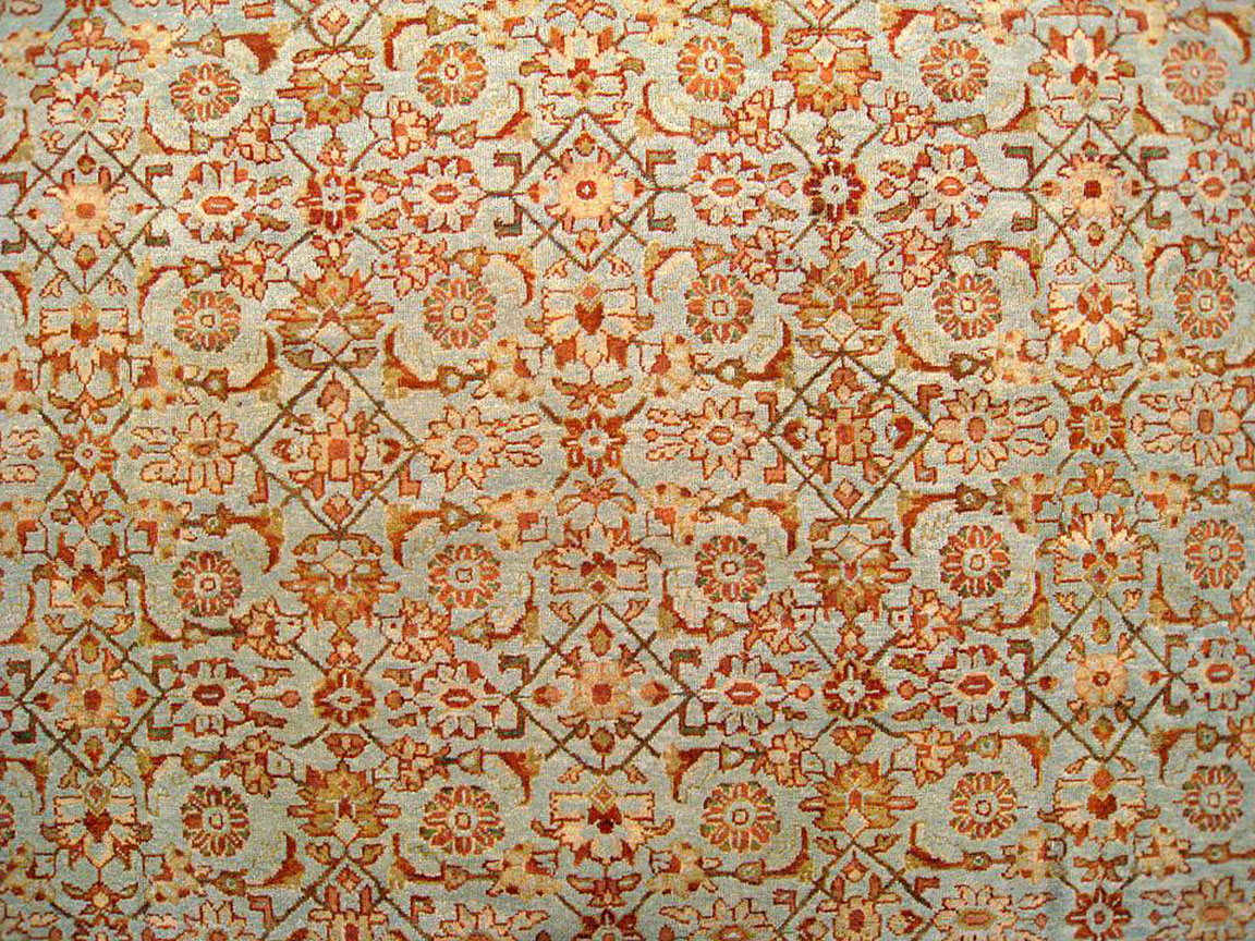 Antique sultan abad Carpet - # 52209