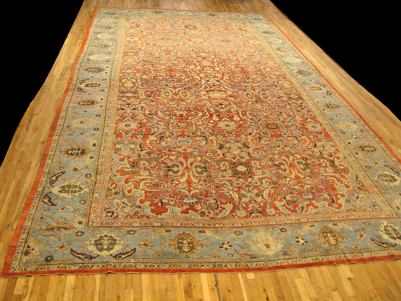 Antique sultan abad Carpet - # 52221