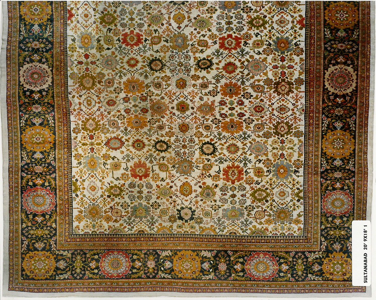 Antique sultan abad Carpet - # 52225