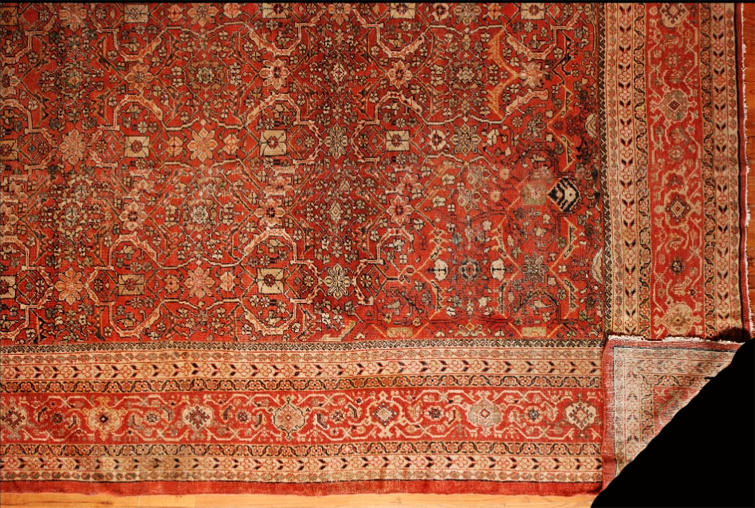 Antique sultan abad Carpet - # 52288