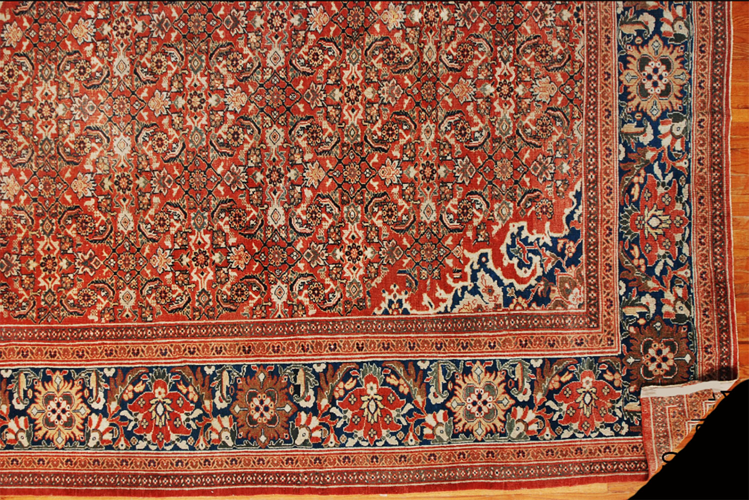 Antique sultan abad Carpet - # 52289