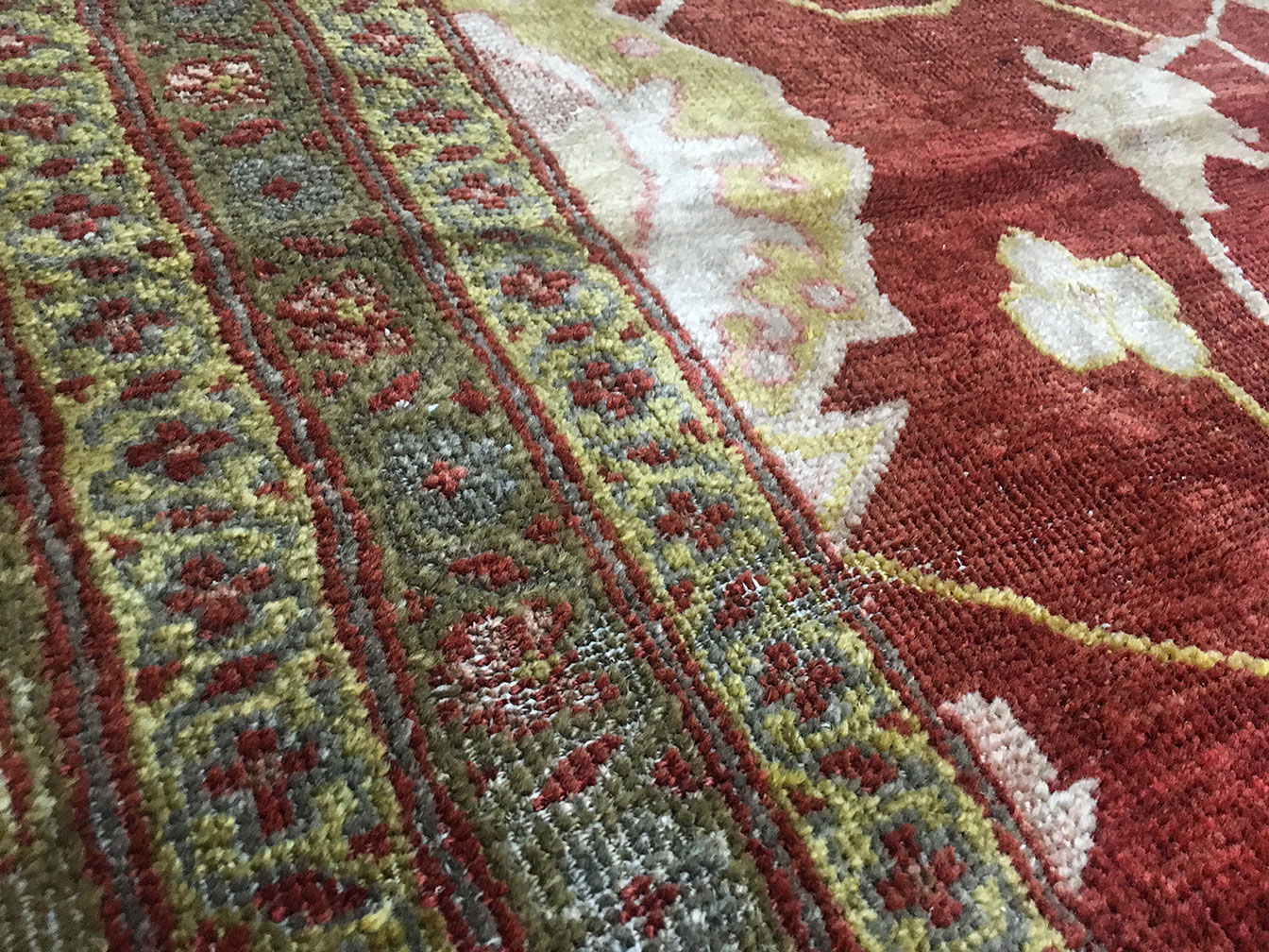 Antique sultan abad Carpet - # 52299
