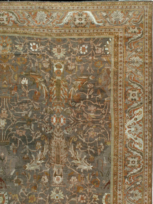 Antique sultan abad Carpet - # 52620