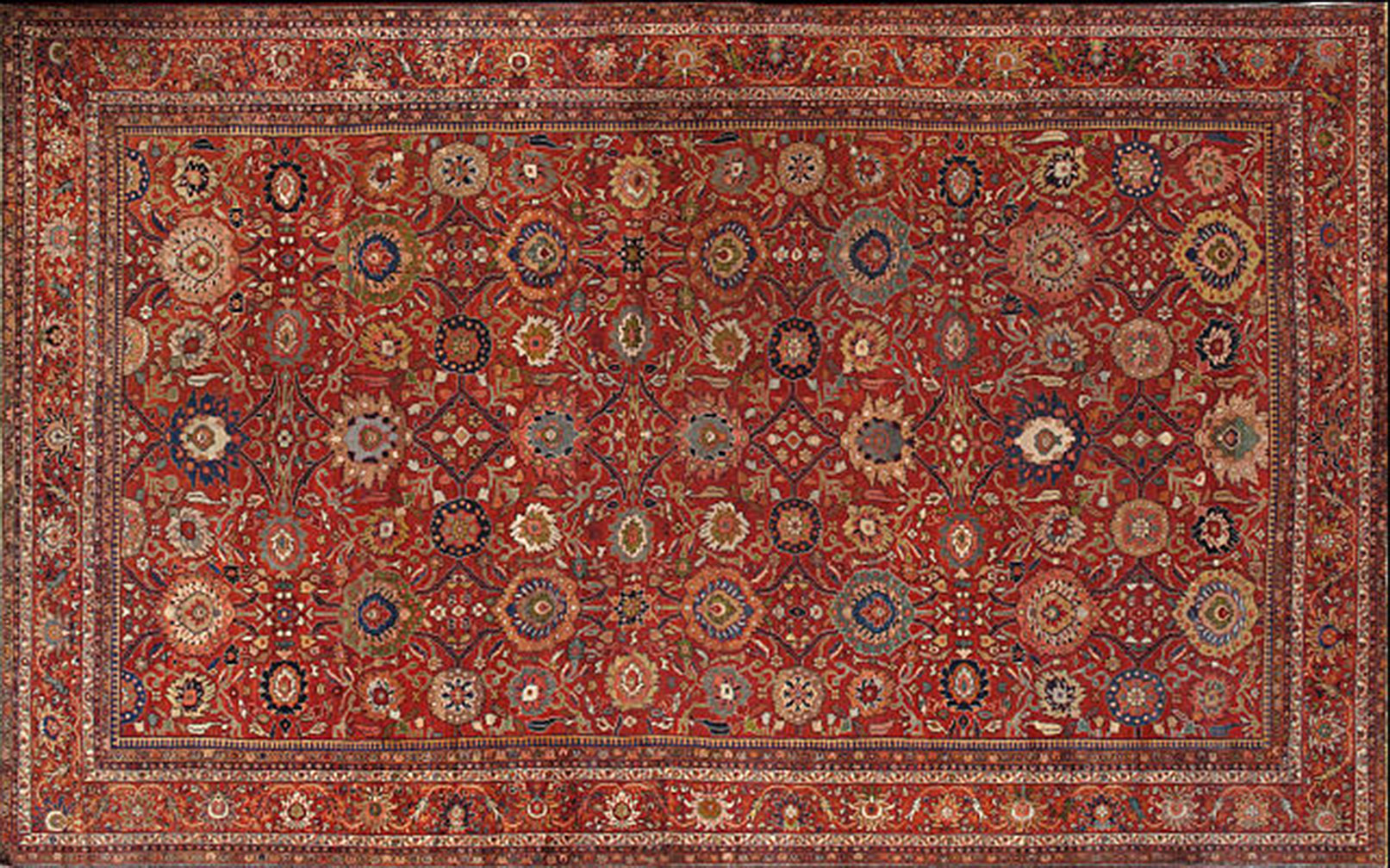 Antique sultan abad Carpet - # 52630