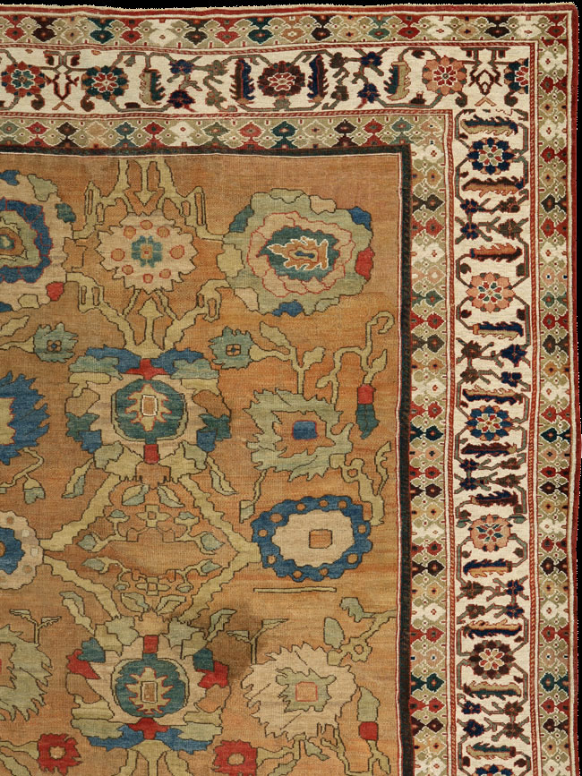 Antique sultan abad Carpet - # 52948