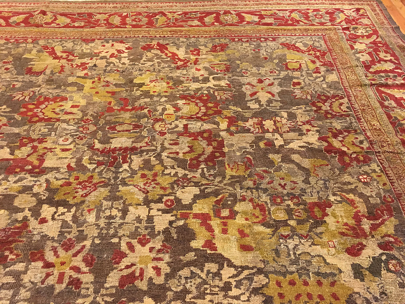 Antique sultan abad Carpet - # 52977