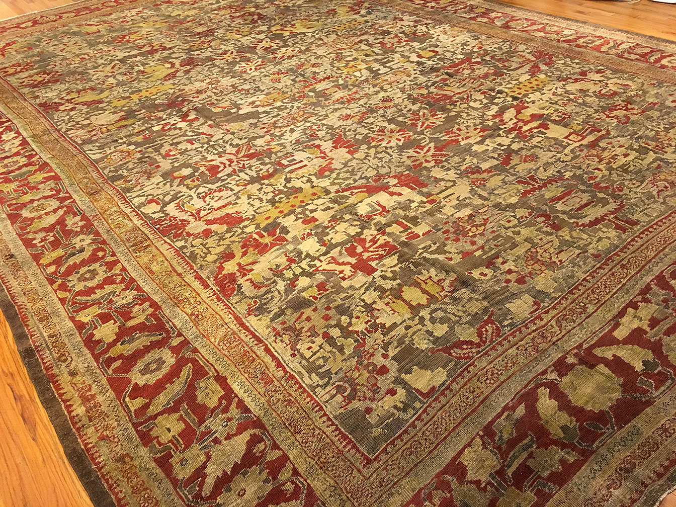 Antique sultan abad Carpet - # 52977