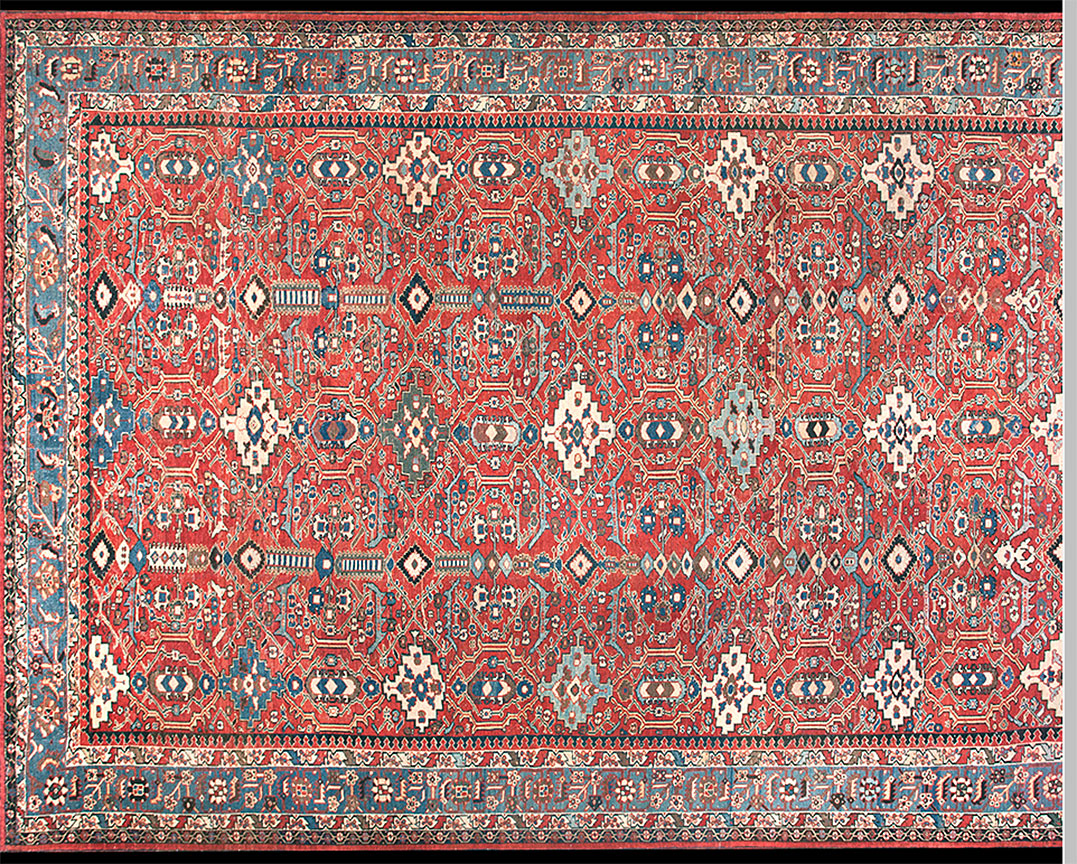Antique sultan abad Carpet - # 53029