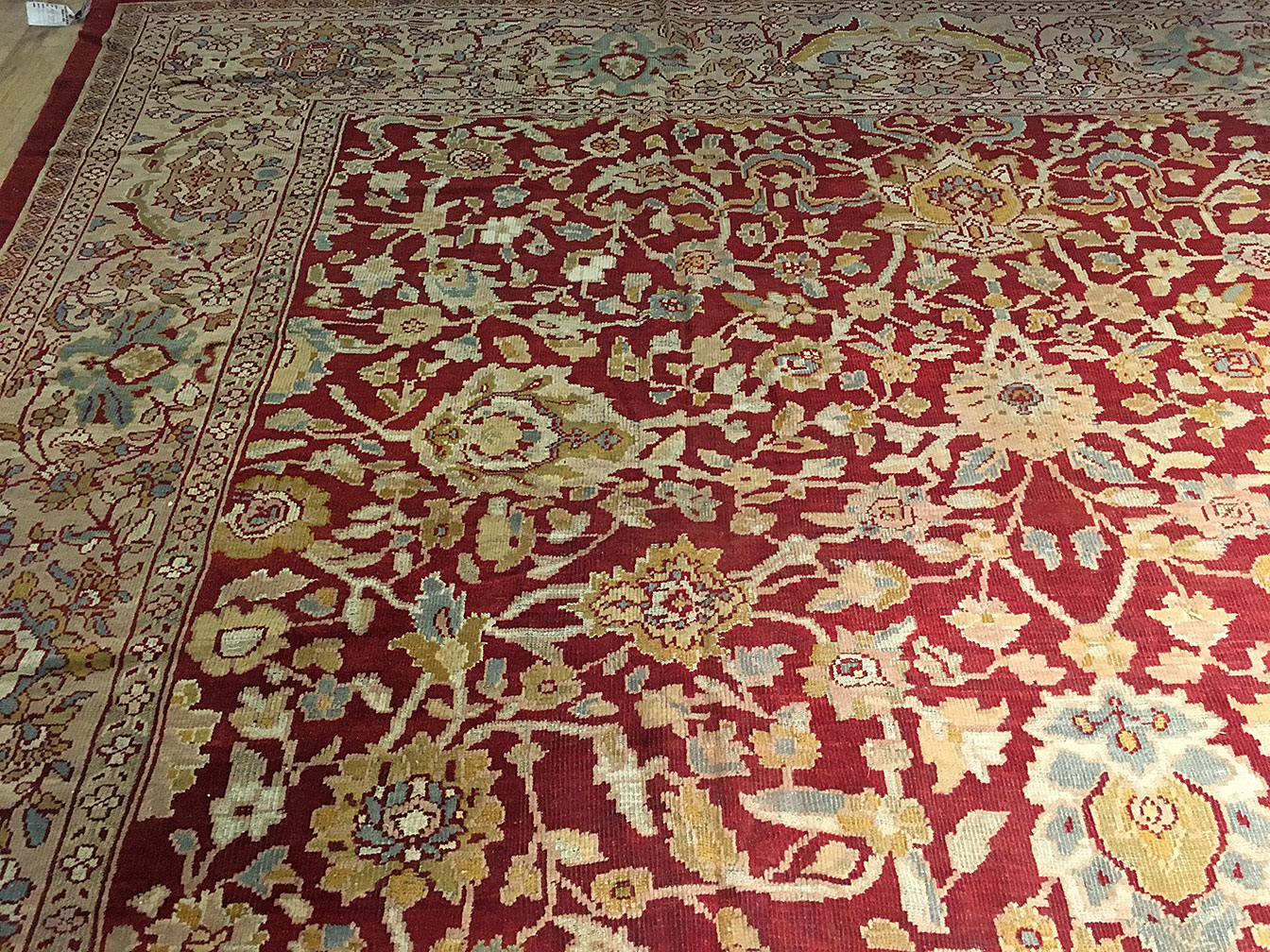 Antique sultan abad Carpet - # 53033