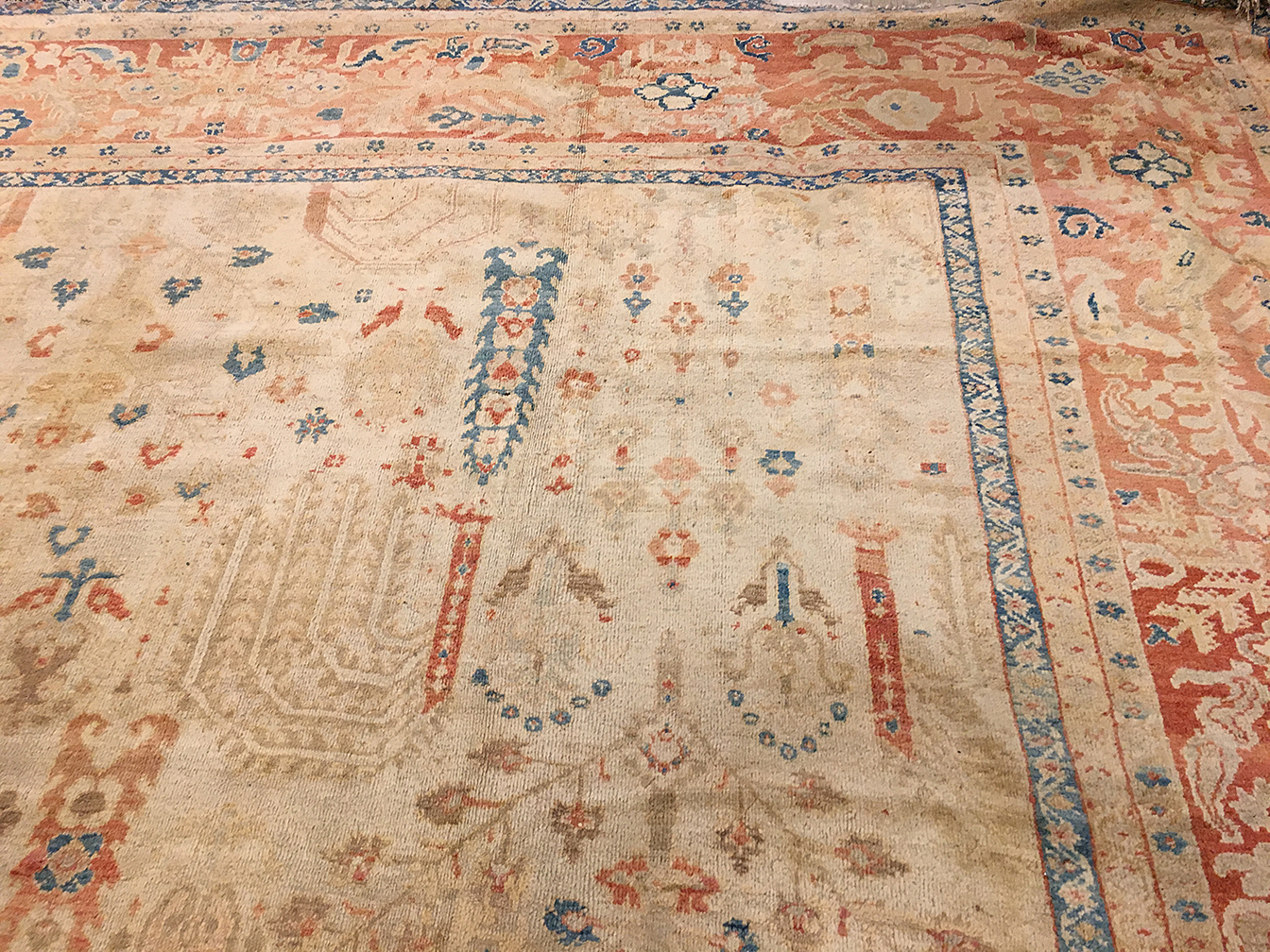 Antique sultan abad Carpet - # 53156