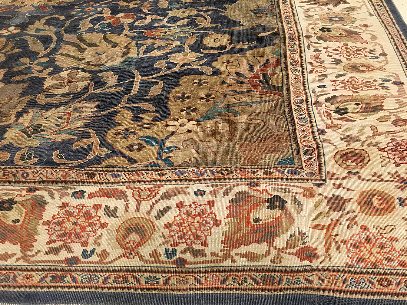 Antique sultan abad Carpet - # 53160