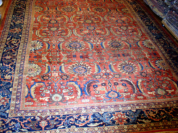 Antique sultan abad Carpet - # 5321