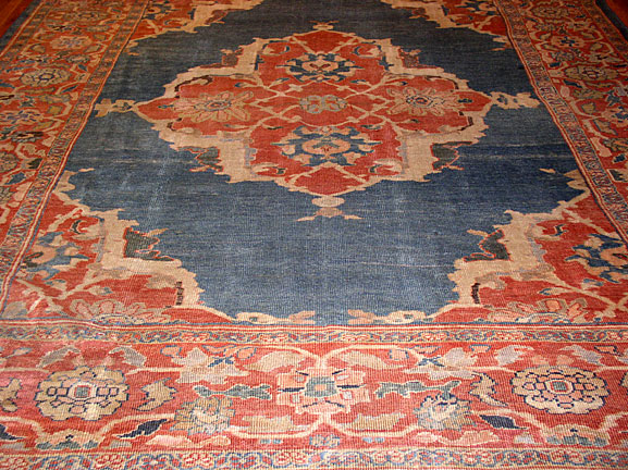 Antique sultan abad Carpet - # 5333