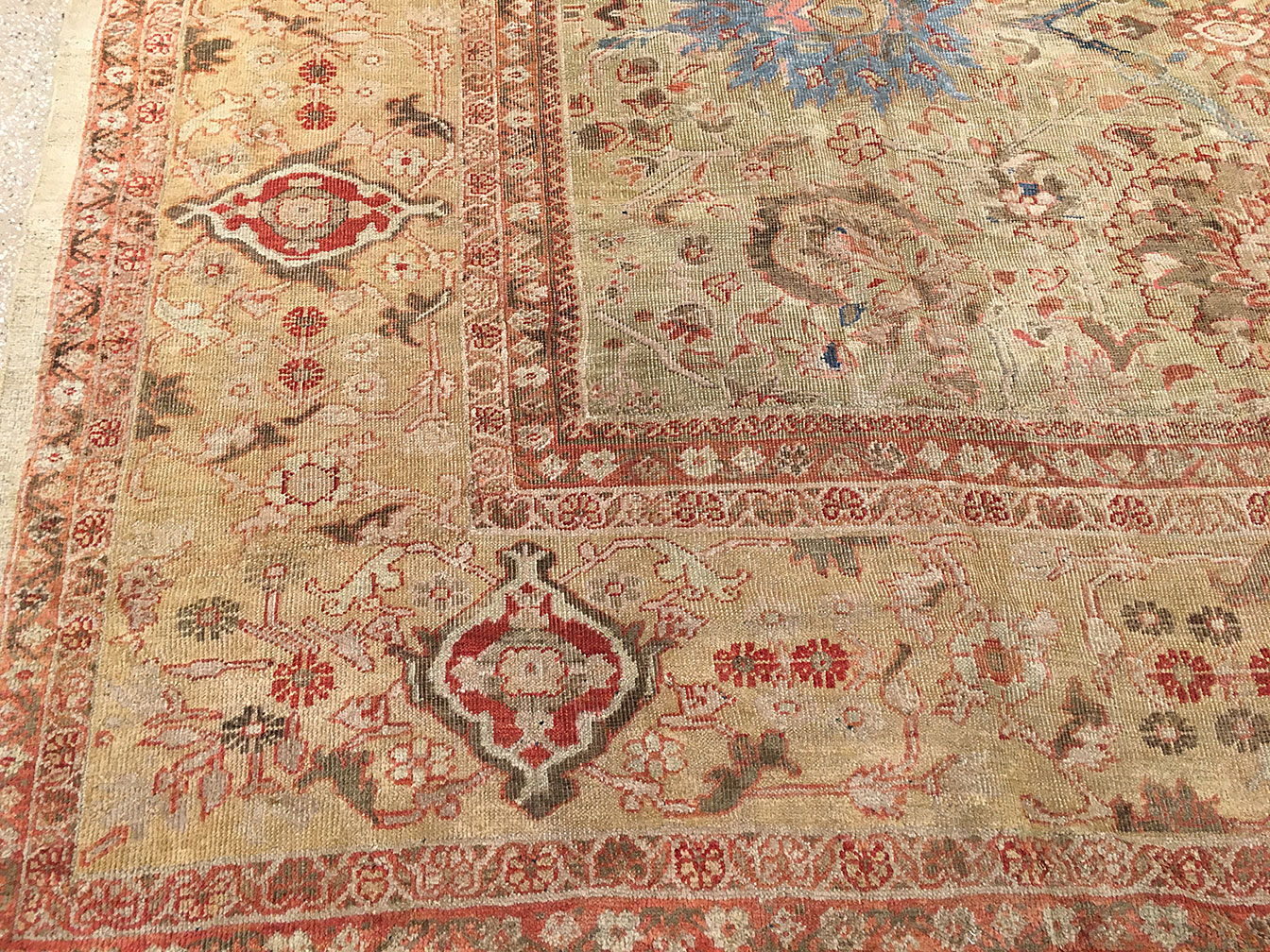 Antique sultan abad Carpet - # 53548