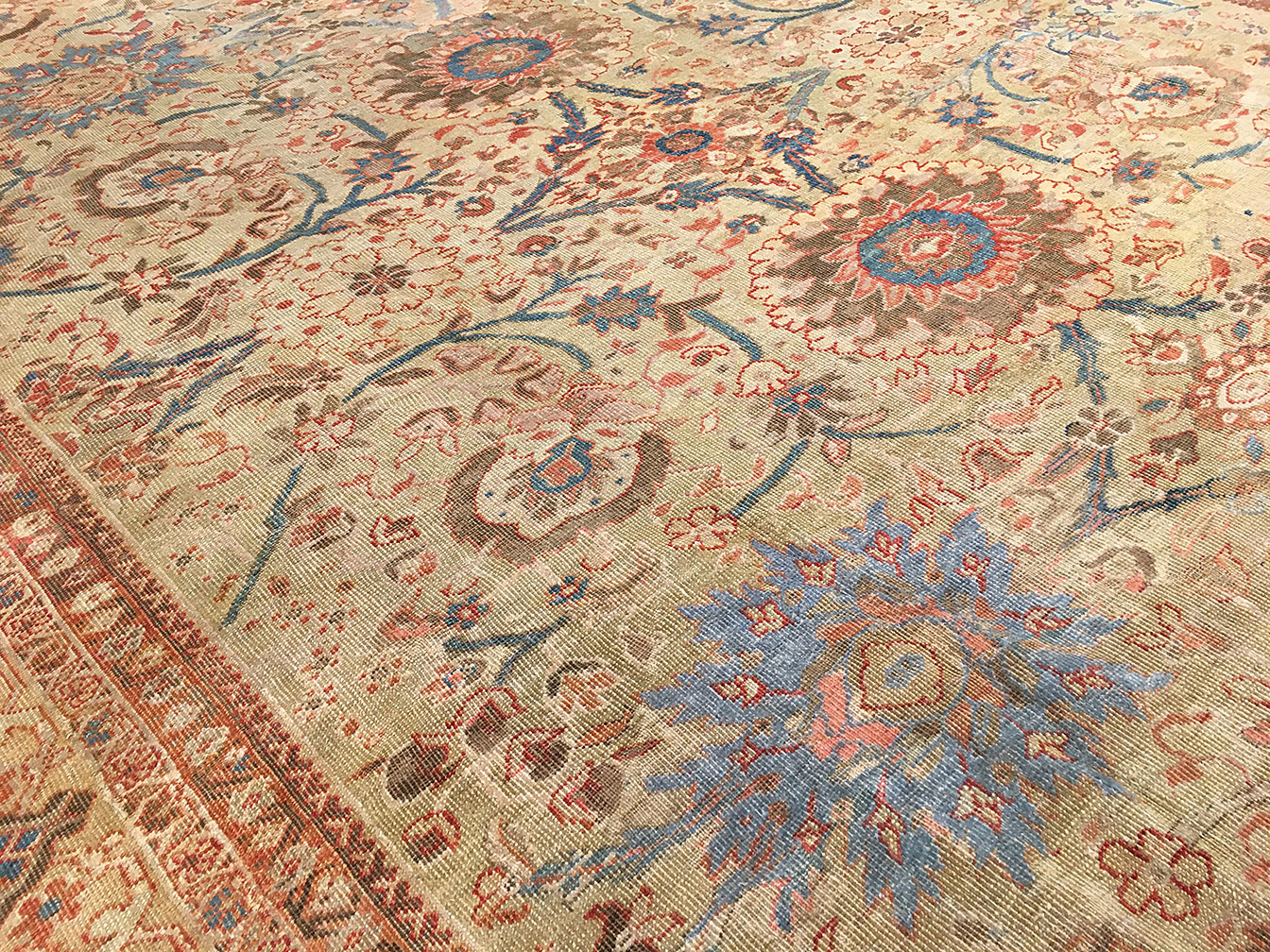 Antique sultan abad Carpet - # 53548