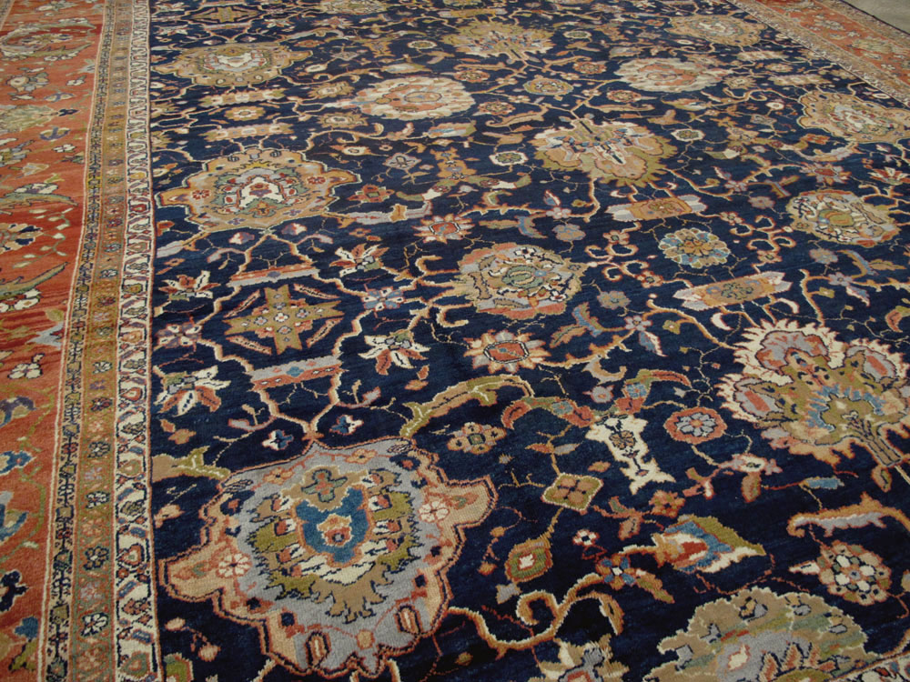 Antique sultan abad Carpet - # 53561