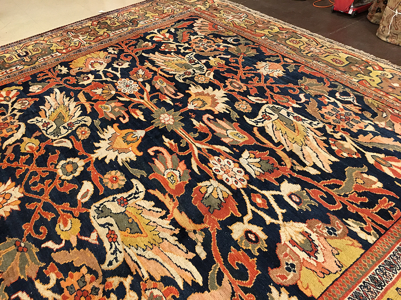Antique sultan abad Carpet - # 53566