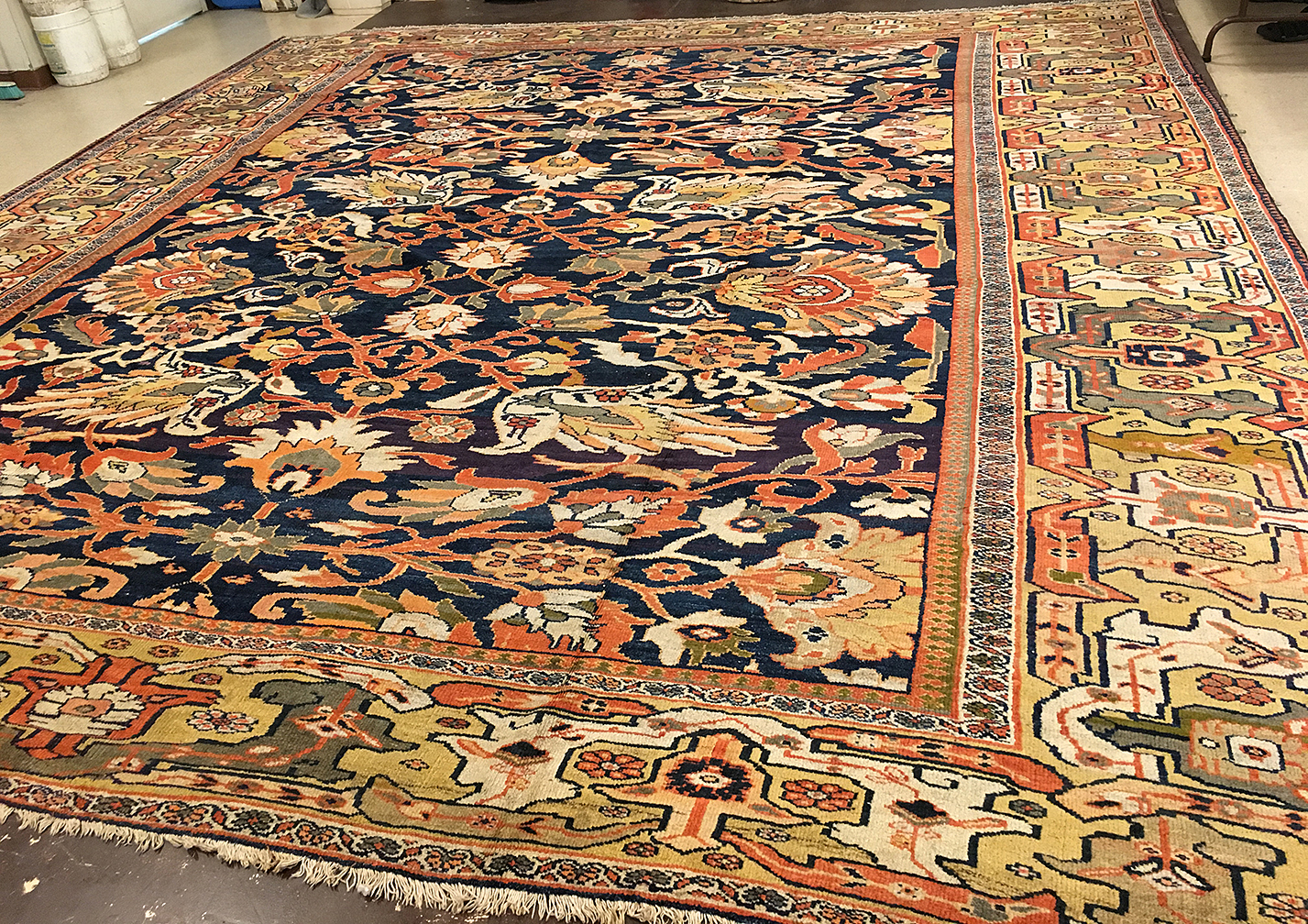 Antique sultan abad Carpet - # 53566