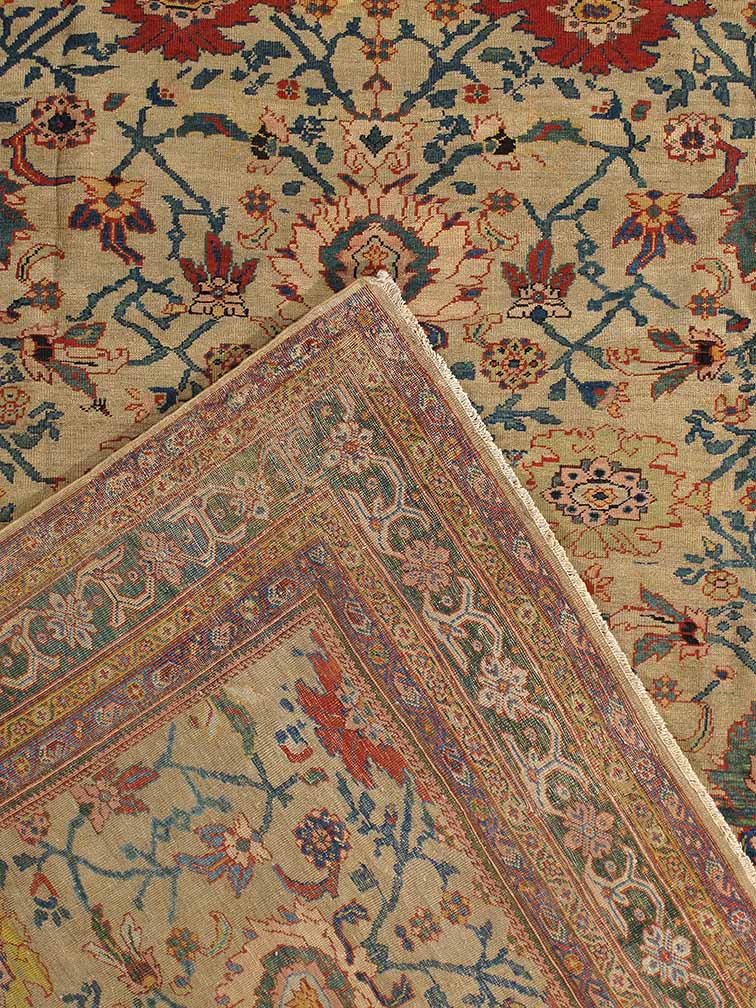 Antique sultan abad Carpet - # 53609