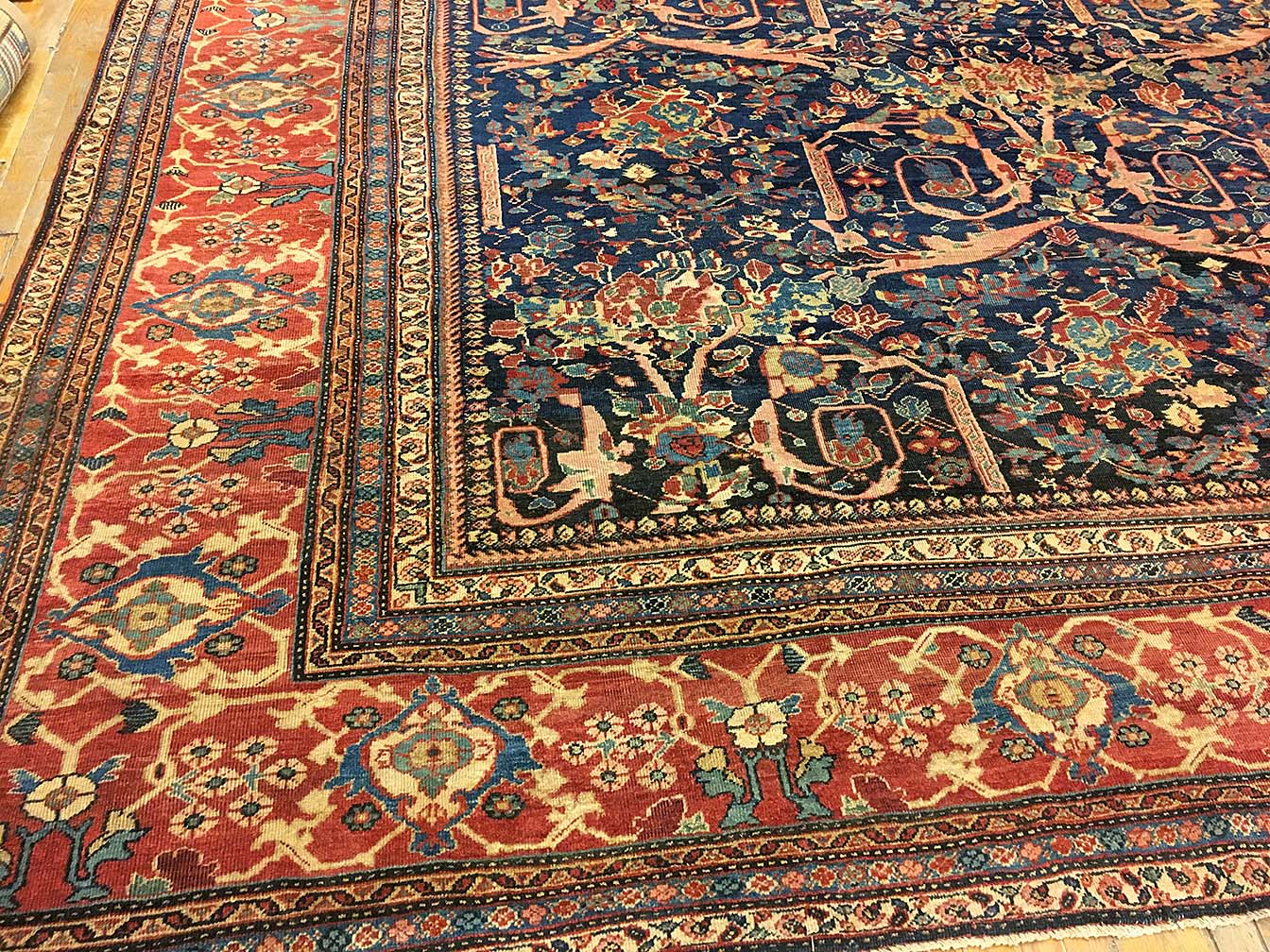 Antique sultan abad Carpet - # 53728