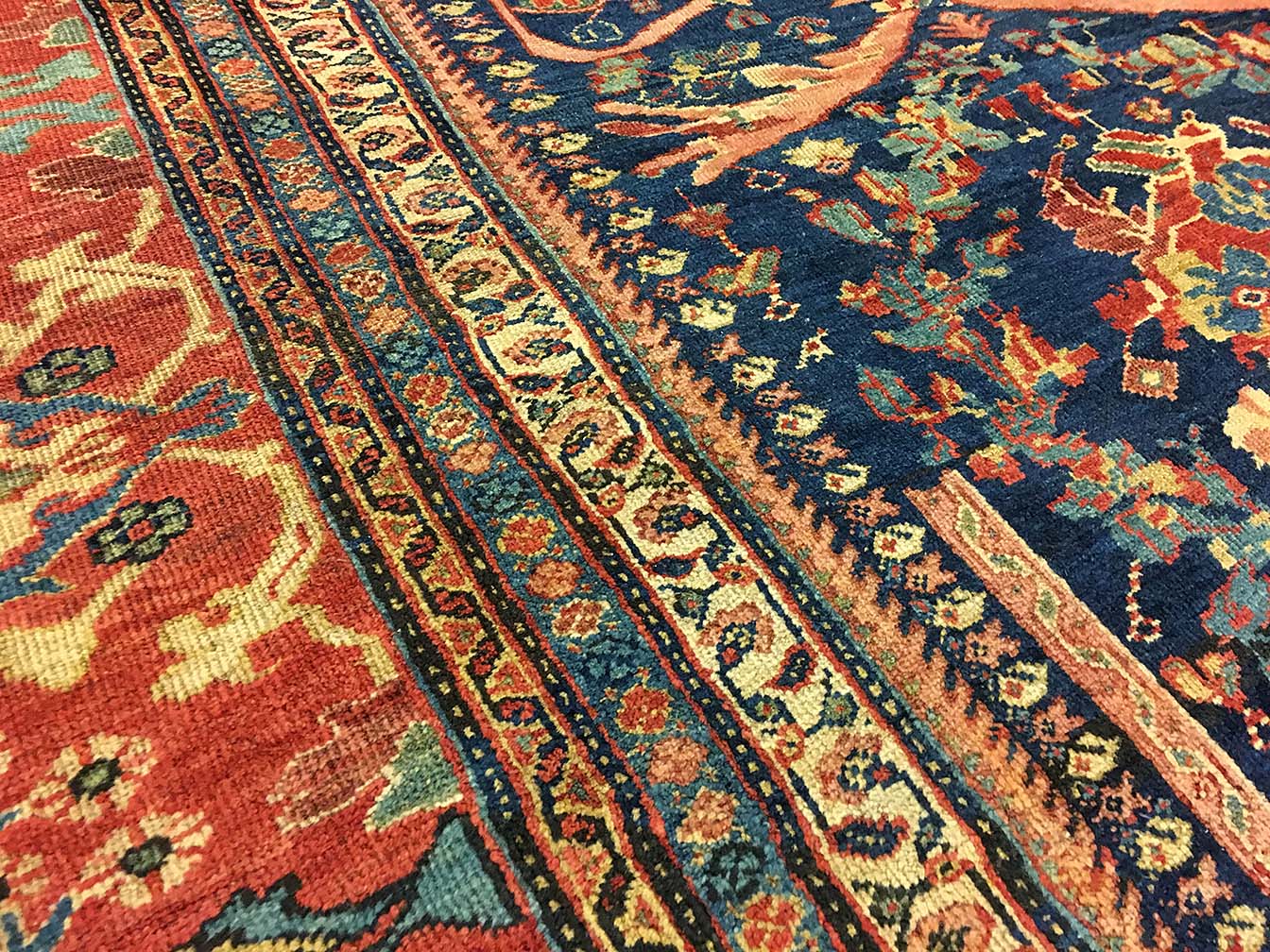 Antique sultan abad Carpet - # 53728