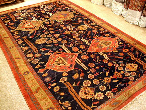Antique sultan abad Carpet - # 5375