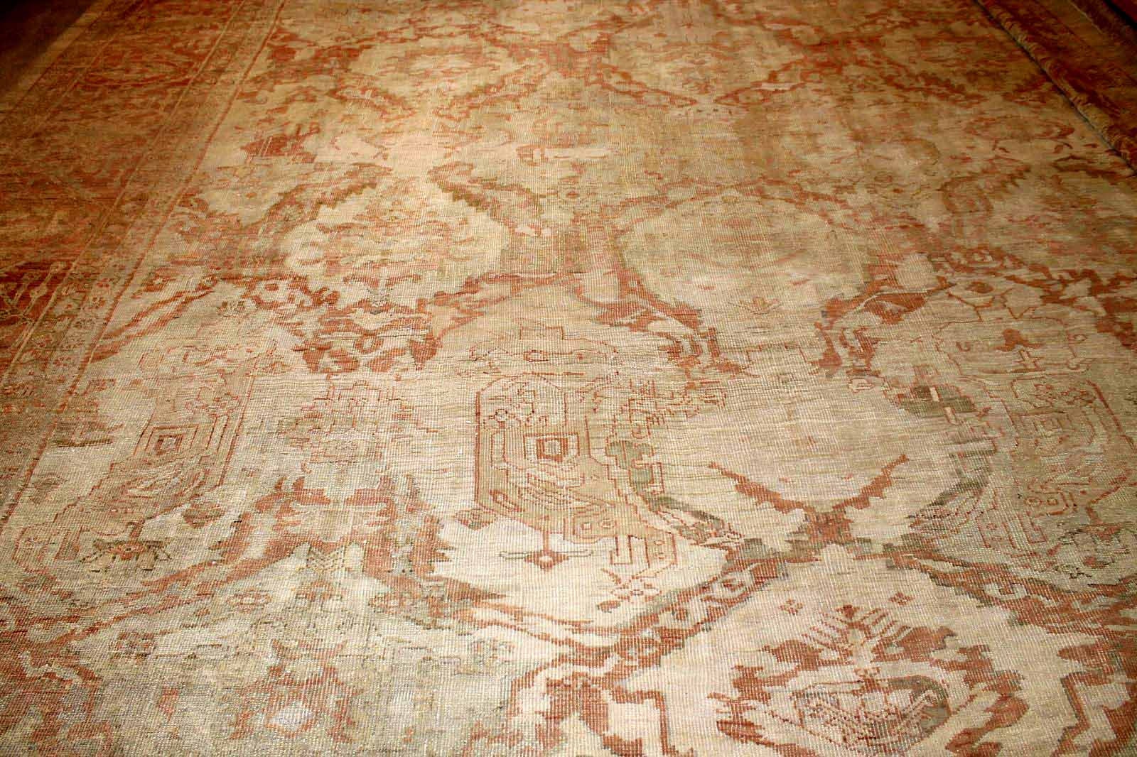 Antique sultan abad Carpet - # 54341