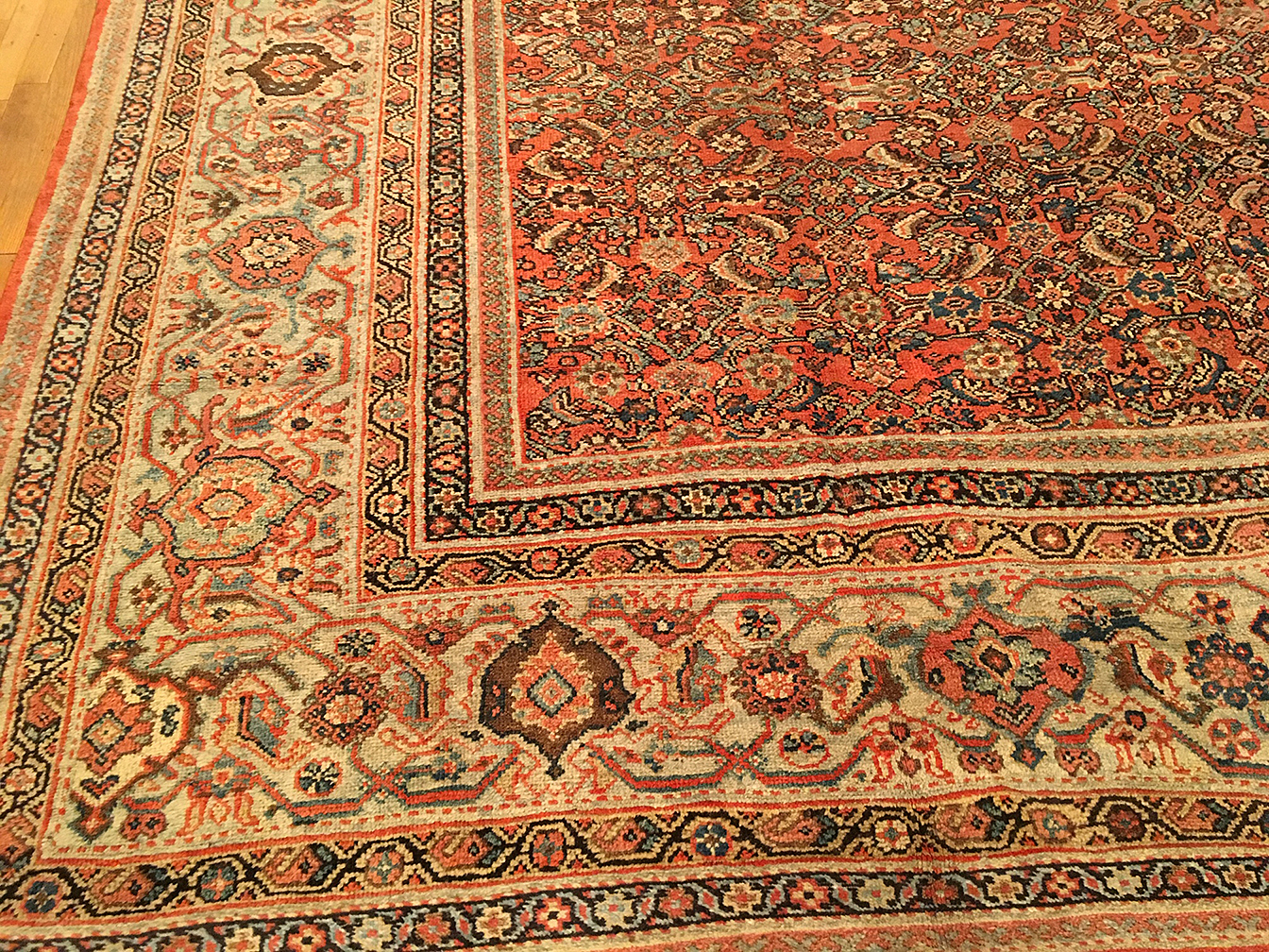 Antique sultan abad Carpet - # 54393